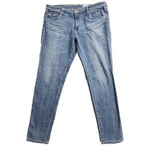 Women’s Light Blue Slim Straight Jeans